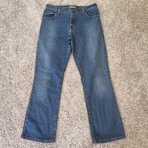 Levi's Relaxed Bootcut 550 Denim Blue Jeans Size 12 M